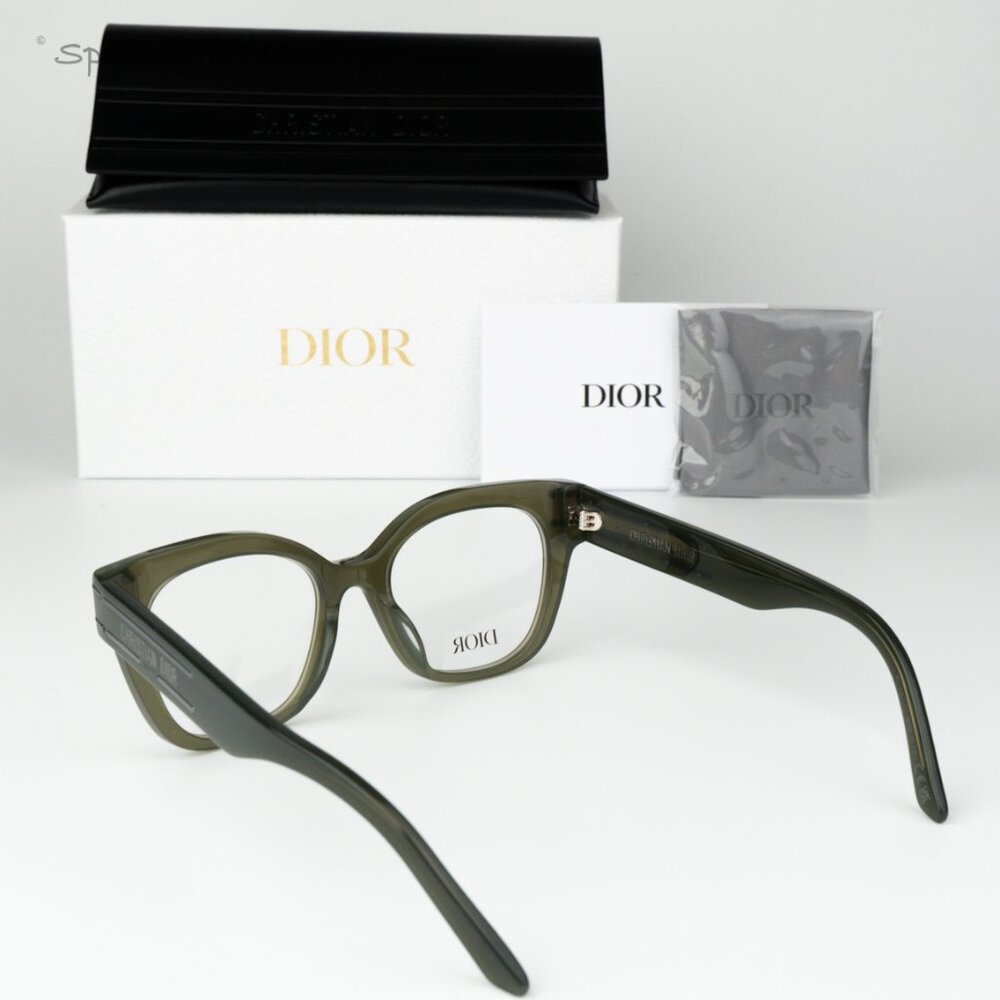 Dior Women Eyeglasses Green Demo Geometric DIORSIGNATUREO CD50054I 098 B2I NEW - Picture 8 of 8